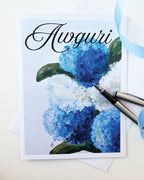 Hydrangea in Blue