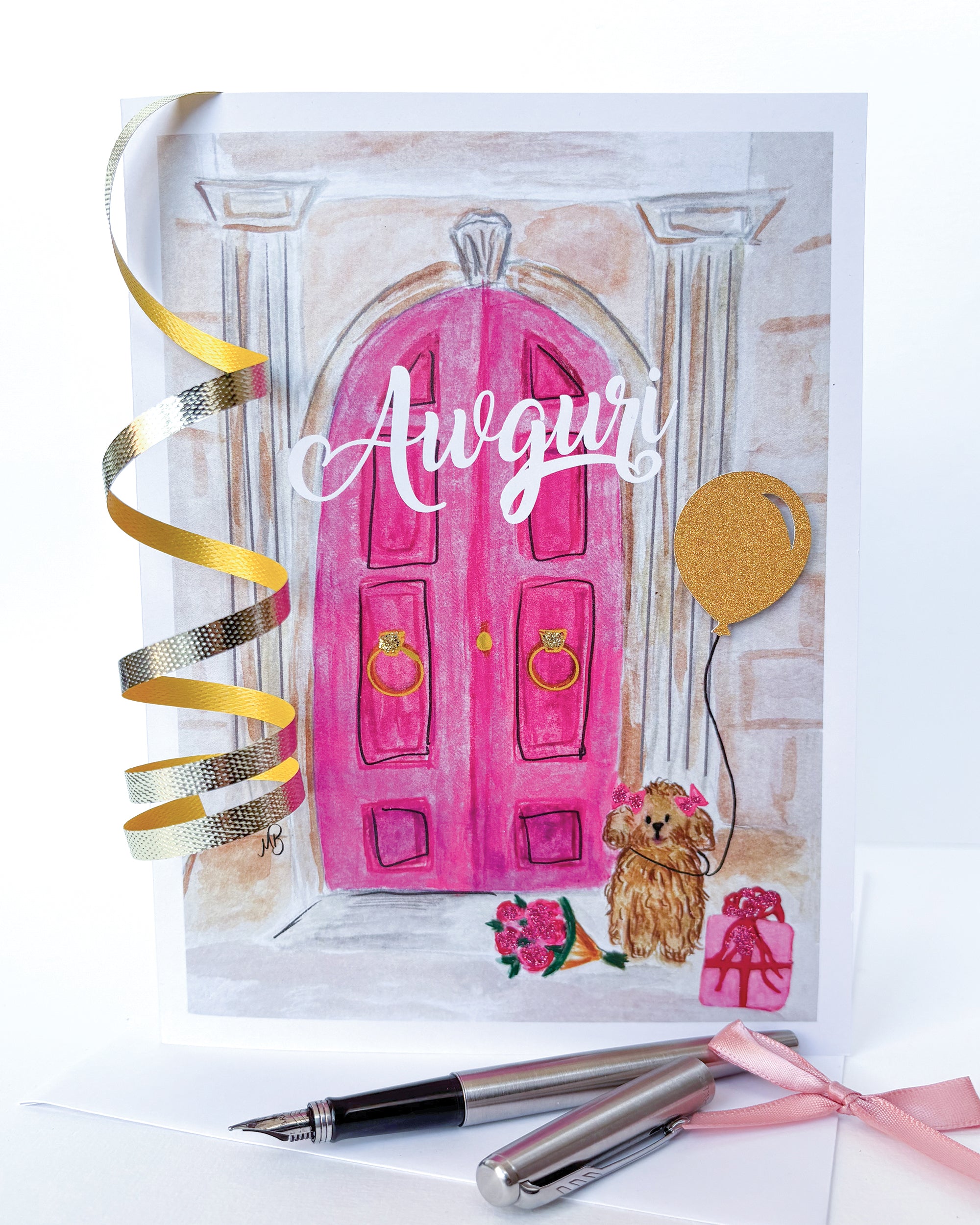Pink Door Poodle