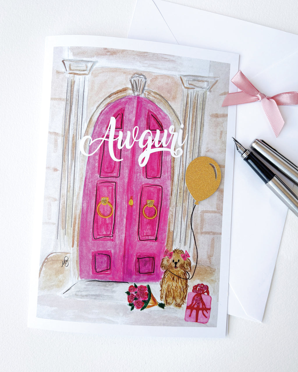 Pink Door Poodle