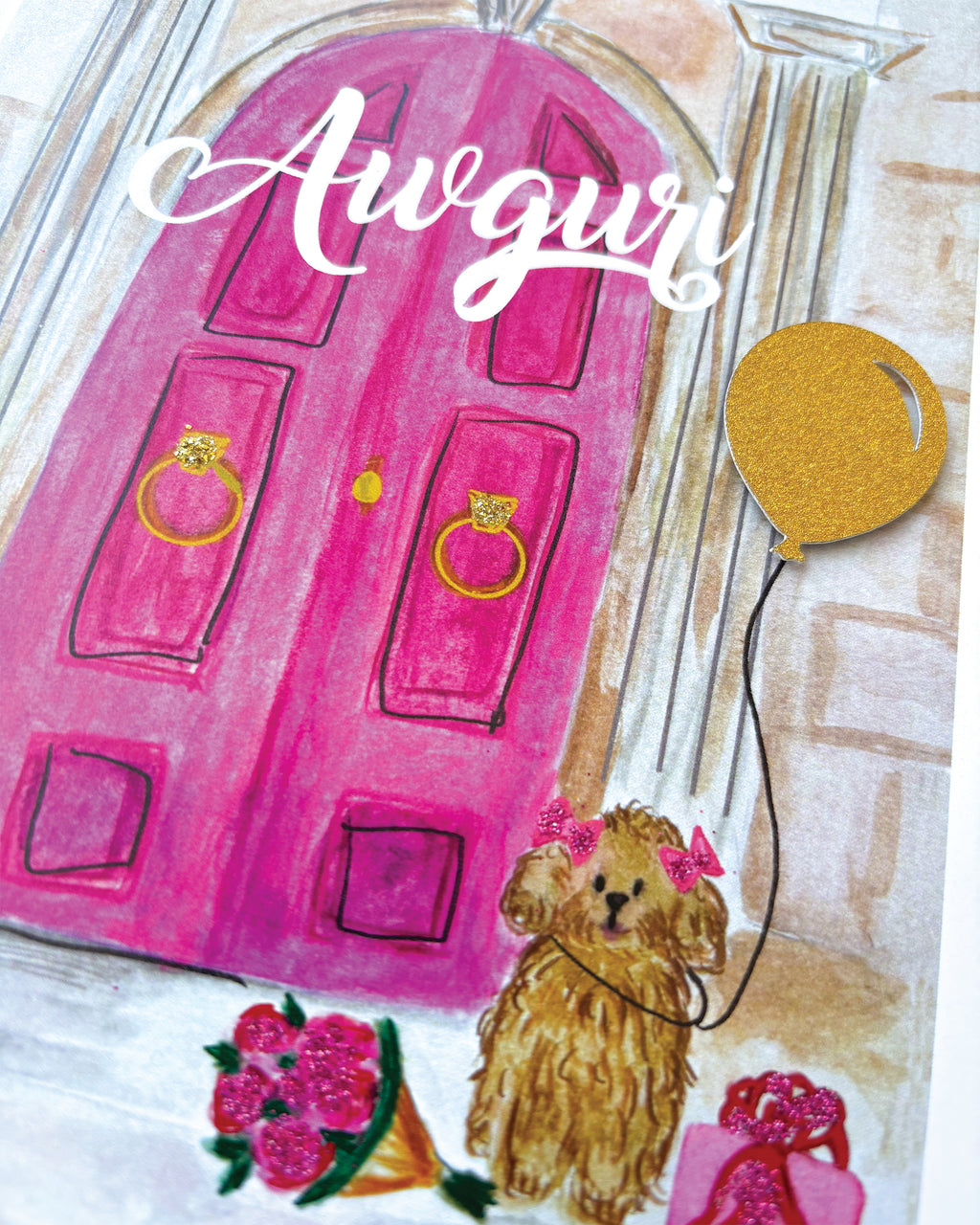 Pink Door Poodle