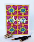 Maltese Mosaic in Purple