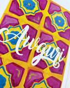 Maltese Mosaic in Purple